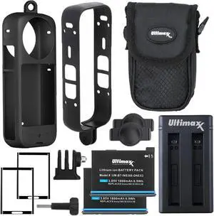 Basic Accessory Bundle for Insta360 ONE X3 Pocket Action Camera