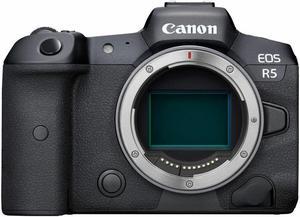 Canon EOS R5 Mirrorless Digital Camera Body Only  4147C002