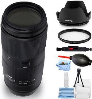 Tamron 100-400mm f/4.5-6.3 Di VC USD Lens for Nikon F - UV Filter Bundle