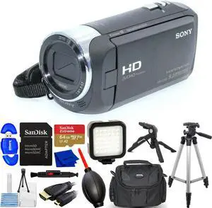 Sony HDR-CX405 HD Handycam Camcorder MEGA BUNDLE BRAND NEW