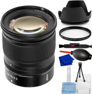 Nikon NIKKOR Z 24-70mm f/4 S Lens 20072 - UV Filter Bundle - New in White Box