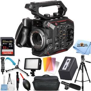 Panasonic AU-EVA1 Compact 5.7K Super 35mm Cinema Camera + 64GB + LED Light Kit