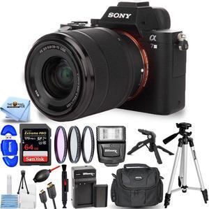 Sony Alpha a7 III Mirrorless Digital Camera with 28-70mm - 14PC Accessory Bundle
