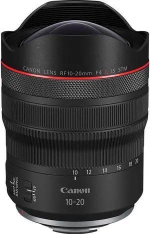 Canon RF 10-20mm f/4 L IS STM Lens (Canon RF) - 6182C002