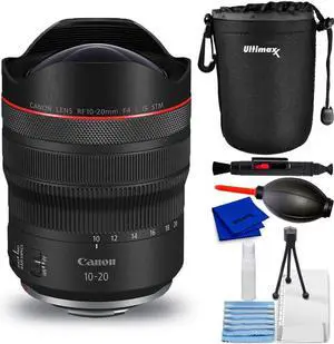Canon RF 10-20mm f/4 L IS STM Lens (Canon RF) 6182C002 - 6PC Accessory Bundle