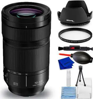 Panasonic Lumix S 70-300mm f/4.5-5.6 MACRO O.I.S S-R70300 - 7PC Accessory Bundle