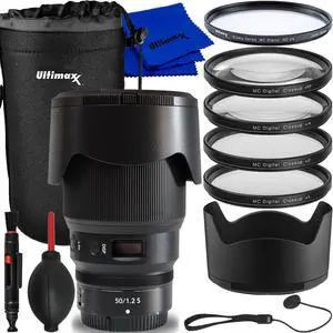 Nikon NIKKOR Z 50mm f/1.2 S Lens 20095 - 12PC Accessory Bundle