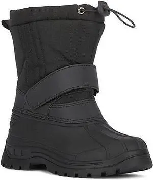 AQUAKIX Kids Toddler And Youth Snow Boots With Sherpa Lining Insulation