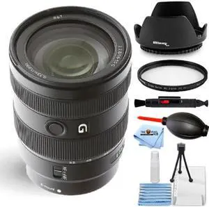 Sony E 16-55mm f/2.8 G Lens SEL1655G - Essential UV Filter Bundle