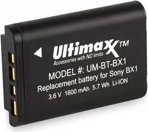NP-BX1 Replacement Battery for Sony Cyber-Shot DSC-RX100 RX100 RX1 Camera