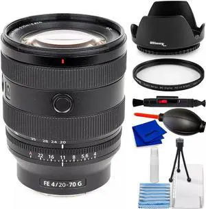 Sony FE 20-70mm f/4 G Lens (Sony E) SEL2070G - 7PC Accessory Bundle