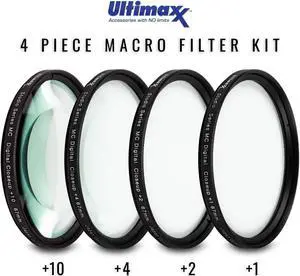 58mm Close Up Macro Lens Filter +1 +2 +4 +10 for Canon Nikon Sony Pentax Camera