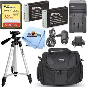 PRO Accessory Bundle Kit for Canon SX720 SX730 SX740 SX620 G7 X II III G5 X II