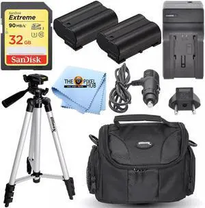 PRO Accessory Bundle Kit for Nikon D500 D610 D7100 D7200 D750 D7500 D810 D850 Z6