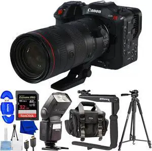 Canon EOS C70 Cinema Camera with RF 24-105mm L IS USM Z Lens (Canon RF) Kit