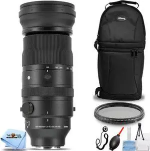 Sigma 150-600mm f/5-6.3 DG DN OS Sports Lens for Sony E + VND Filter Bundle