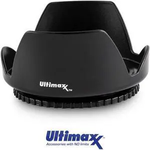 72mm Hard Tulip Lens Hood for Canon, Nikon, Sony, Pentax, Olympus, Sigma ,Tamron