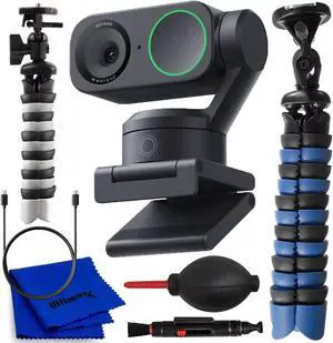 Insta360 Link 2 4K AI Webcam CINSABNB - 7PC Accessory Bundle