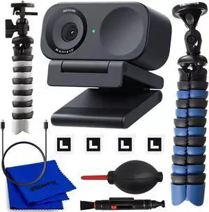 Insta360 Link 2C 4K AI Webcam CINSABNA - 6PC Accessory Bundle