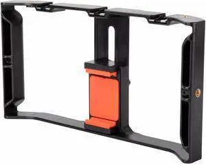 Ultimaxx Rig for Mobile Phone w/ (3) Cold Shoes & (5) 1/4" - 20 Threads