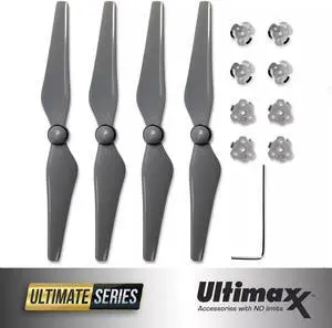 2 Pairs Grey 9450 9" Self-Tightening Propeller For Phantom 4 BRAND NEW