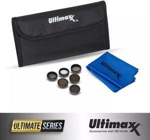8 Piece Lens Filter Kit PLUS Cloth & Case for DJI Mavic Air Drone Quadcopter