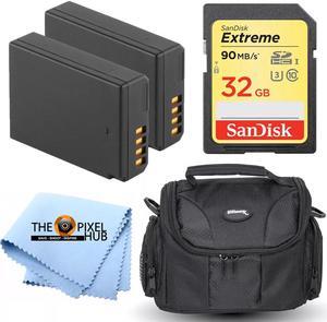 Battery Accessory Bundle Kit for Canon T7 T6 T5 T3 1100D 1300D 2000D 3000D 4000D
