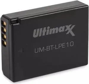 ULTIMAXX Replacement Battery for Canon LP-E10 LPE10 - 1600mah