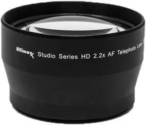 ULTIMAXX Professional 40.5mm 2.2x HD AF Telephoto Lens for Cameras Camcorders