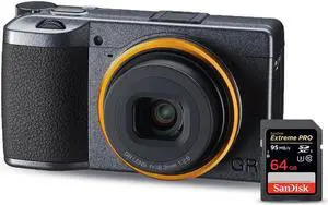 Ricoh GR III Street Edition Digital Camera 01097 + Sandisk Extreme Pro 64GB SD