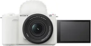 Sony ZV-E10 II Mirrorless Camera with 16-50mm Lens (White) - ZVE10M2KW
