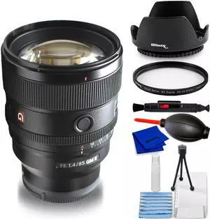 Sony FE 85mm f/1.4 GM II Lens SEL85F14GM2 - 7PC Accessory Bundle