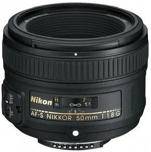 Nikon AF-S NIKKOR 50mm f/1.8G Lens - 2199