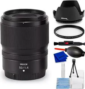 Nikon NIKKOR Z 50mm f/1.4 Lens (Nikon Z) 20128 - 7PC Accessory Bundle