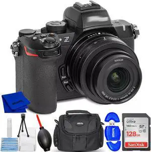 Nikon Z50 II Mirrorless Camera with 16-50mm Lens 1786 - 7PC Accessory Bundle