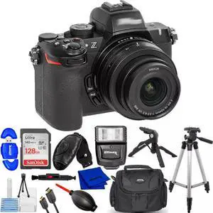 Nikon Z50 II Mirrorless Camera with 16-50mm Lens 1786 - 12PC Accessory Bundle