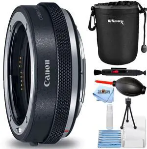 Canon Control Ring Mount Adapter EF-EOS R 2972C002 - 6PC Accessory Bundle