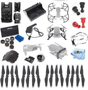 Mavic Air Accessory Kit With Carry Vest Filter Kit Charger Hub Props + More