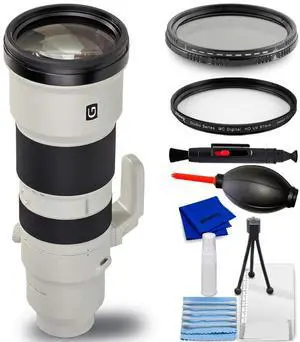 Sony FE 400-800mm f/6.3-8 G OSS Lens (Sony E) SEL400800G - 7PC Accessory Bundle