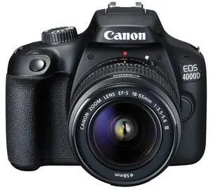 Canon EOS 4000D / Rebel T100 with EF-S 18-55mm f/3.5-5.6 III Lens Canon EOS 4000D / Rebel T100 with EF-S 18-55mm f/3.5-5.6 III Lens