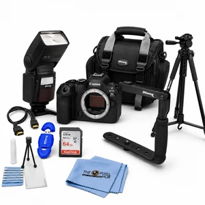 Canon EOS R6 Mark III Mirrorless Camera 7084C002 - 10PC Accessory Bundle Canon EOS R6 Mark III Mirrorless Camera 7084C002 - 10PC Accessory Bundle