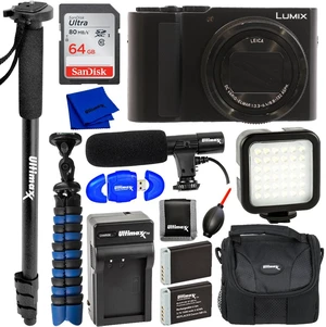 Panasonic TZ300/ZS300 Digital Camera (Black) - 14PC Accessory Bundle Panasonic TZ300/ZS300 Digital Camera (Black) - 14PC Accessory Bundle