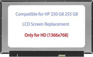 M31116-001 15.6" Replacement for HP 250 G8 255 G8 LCD Screen Replacement M31097-001 Display Panel HD 1366×768 (Only for Non Touch)