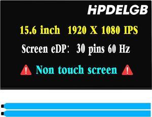 NUOLAISUN New Screen for HP Probook 650 G8 G9 LCD Screen Replacement 15.6 inch 1080P 30PIN FHD 1920x1080 IPS LCD LED Display (Non-Touch Screen)