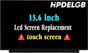Replacement for Lenovo IdeaPad 3-15ITL6 82H8 3-15ALC6 82KU 3 15IAU7 82RK 3-15ABA7 82RN FRU 5D10W46422 5D11C74688 LCD Touch Screen Display Assembly 15.6" 1080P 40PIN FHD IPS