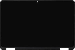 11.6" Screen Replacement for Dell Chromebook 11 3100 2 in1 0MFX94 MFX94 045GHC 45GHC 9MH3J 09MH3J VCTXR 0VCTXR LCD Touch Screen Display Assembly with Bezel HD 1366x768