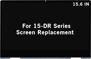 15.6" L53545-001 L64480-001 for HP Envy x360 15m-dr1011dx 15m-dr1012dx 15m-dr0011dx 15m-dr0012dx 15-dr0003ca 15-dr0008ca FHD LCD Display Touch Screen Assembly(Support Active Pen & Stylus