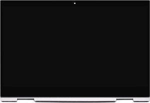 15.6" Replacement for HP Envy x360 15m-cn0xxx 15m-cn0000 15m-cn0011dx 15m-cn0012dx 15-cn0013nr 15-cn1025cl 1080P IPS LCD Display Touch Screen Digitizer Assembly Silver Bezel with Control Board