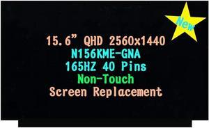 15.6" Screen Replacement for ASUS Rog GA503QS-XS98Q-WH LCD Display Panel 40 pins 165Hz (QHD 2560 x 1440 Non-Touch)