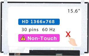 NUOLAISUN 15.6" Screen Replacement NT156WHM-N49 NT156WHM-N45 NT156WHM-N34 NT156WHM-N48 for ASUS R507 Series LCD Display Panel 30 pin (HD 1366 * 768 Non-Touch)